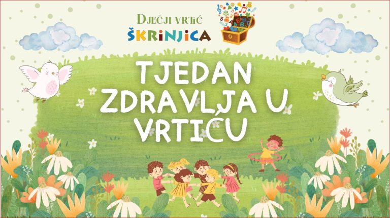 Tjedan zdravlja u Dječjem vrtiću Škrinjica