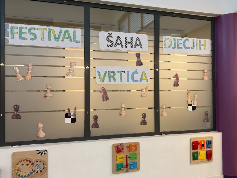U Dječjem vrtiću Škrinjica održan Festival šaha Dječjih vrtića